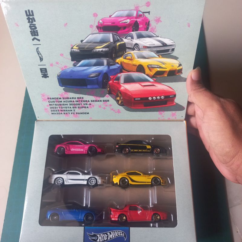 Hot Wheels Streets of Japan Multipack Seal Original Shopee Malaysia