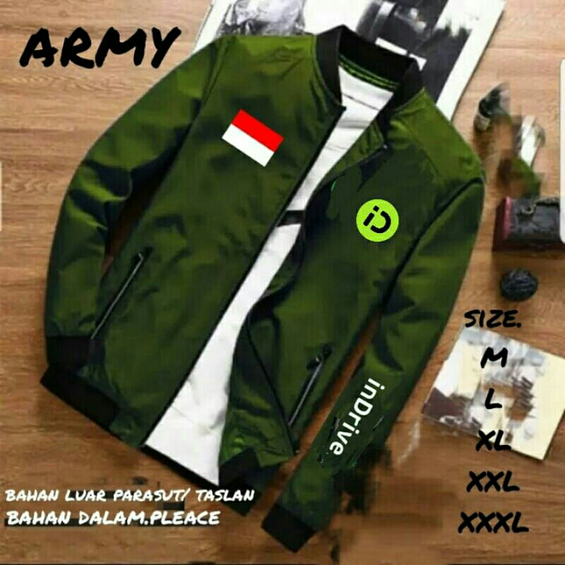 Casual parachute indrive jacket | Shopee Malaysia