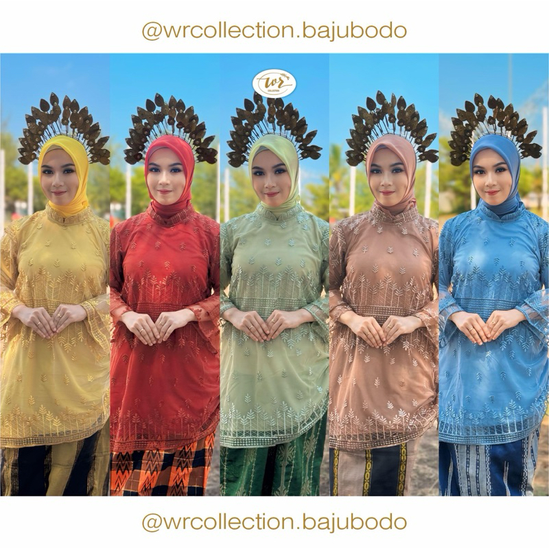 MODERN BODO CLOTHES Drawstring Model with Tile Combination | Shopee ...
