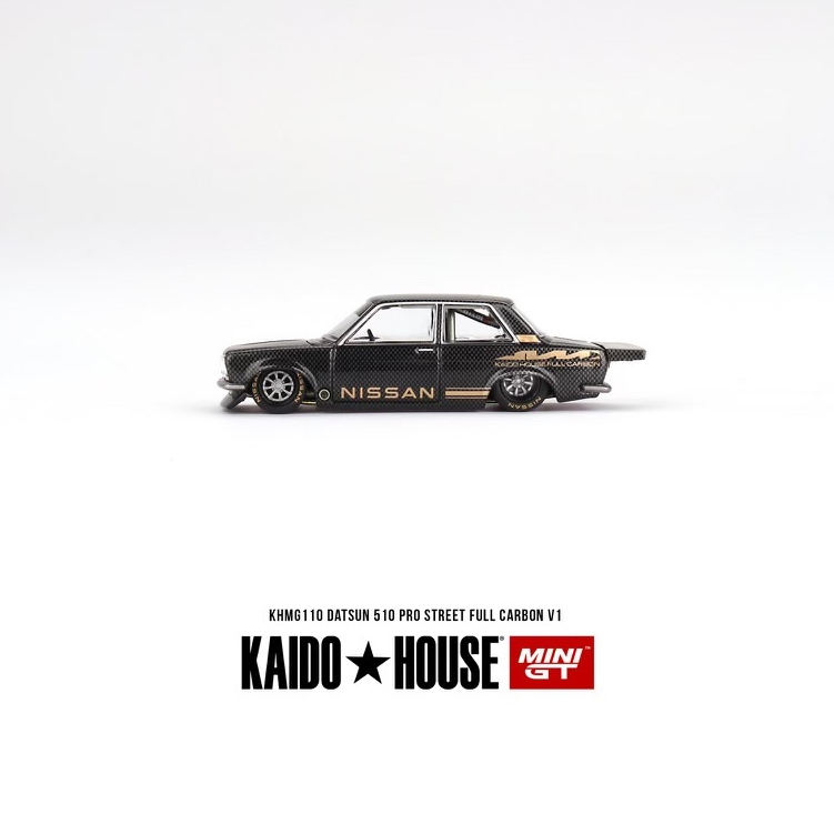 Mini Gt Kaido House Datsun 510 Pro Street Full Carbon V1 | Shopee Malaysia