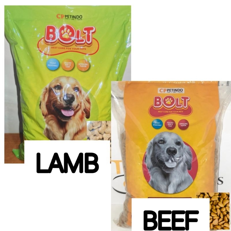 Bolt DOG 1kg / lamb / beef / bolt DOG food | Shopee Malaysia