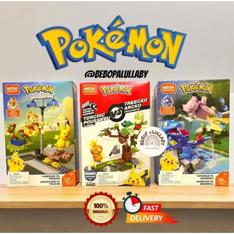 MEGA POKEMON MEGA CONSTRUX CHARIZARD CHARMENDER EVOLUTION BUILDING BOX ...