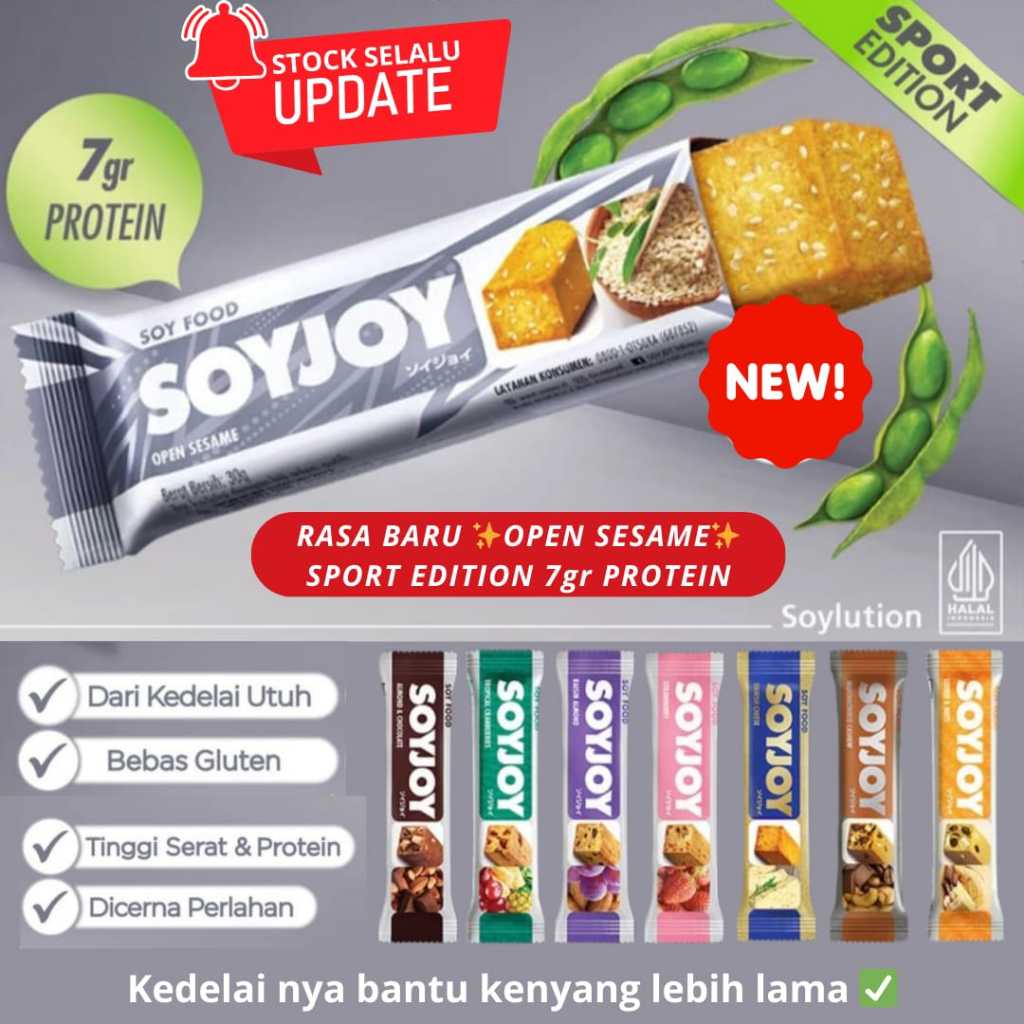 Soyjoy Snack protein Bar Soybean Power recovery Running Bike Sports