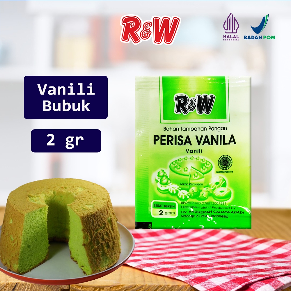Vanilla Rajawali Flavor Powder R&W RW 2 g | Shopee Malaysia