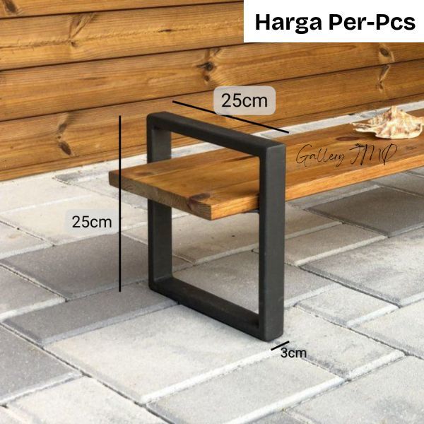 Picture of SIKU Hollow Iron Table Legs Minimalist Square Chair Legs Multipurpose ...