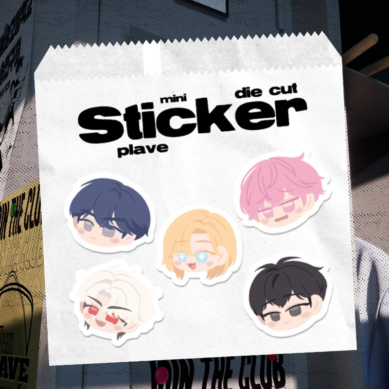 PLAVE MINI DIE CUT STICKER SET | Shopee Malaysia