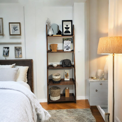 KAYU Wooden stacking rack / multi-purpose stacking rack / wooden ladder ...