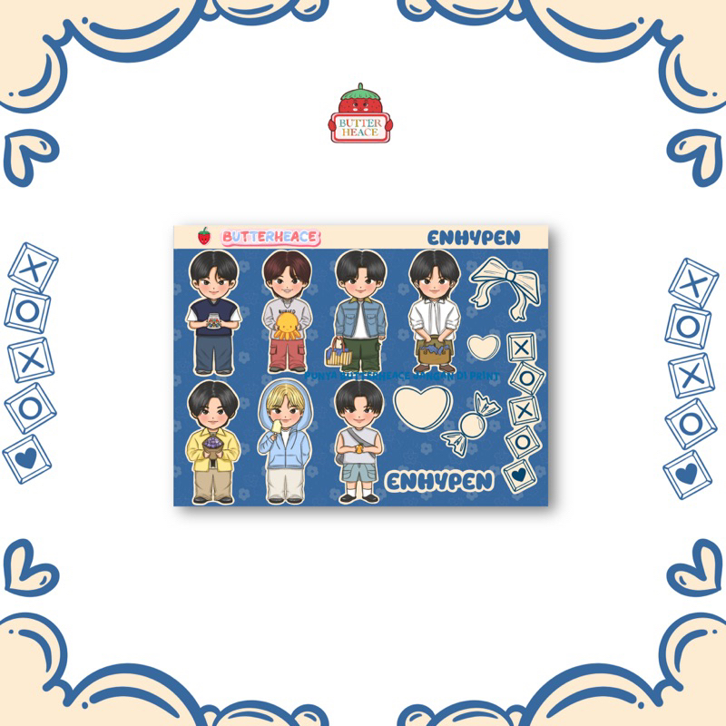 BTS Sticker EXO/ Enhypen/ NCT Dream/ NCT 127/ Seventeen/ Treasure