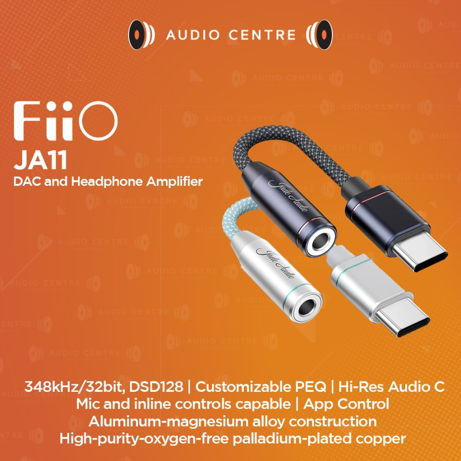 Fiio Jade Audio JA11 JA-11 JA 11 Dongle DAC and Headphone Amplifier USB ...