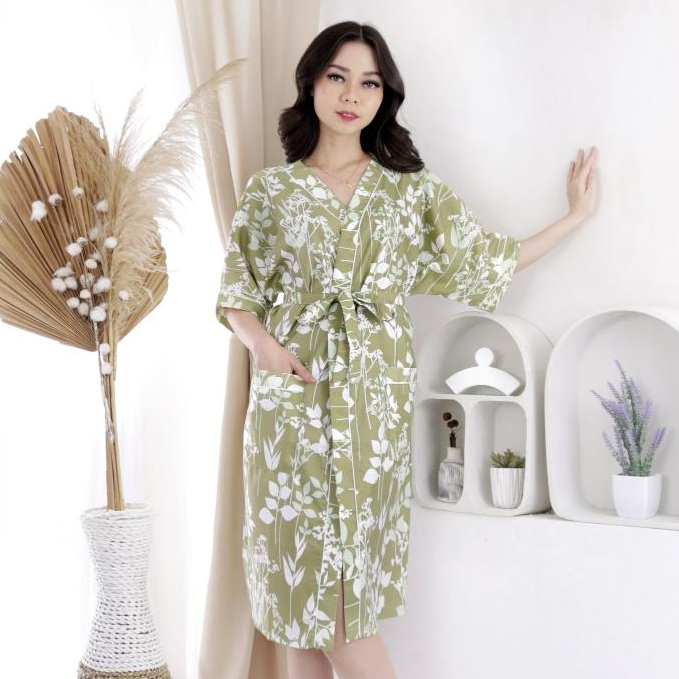 KATUN Adult PLAIN Cotton Kimono L FINE KANZA Sleeping Robe POLOS Cotton Kimono Shopee Malaysia
