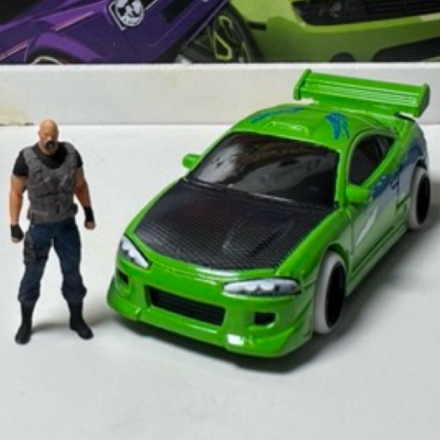 Hot Wheels Mitsubishi Eclipse Brian Fast N Furious Swap Tires | Shopee ...