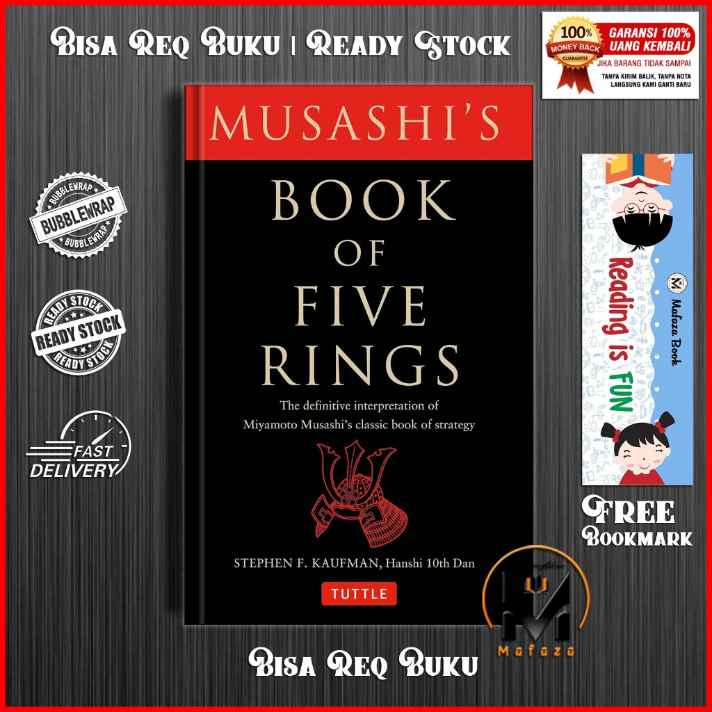 Musashi's Book of Five Rings by Miyamoto Musashi (English) | Shopee ...