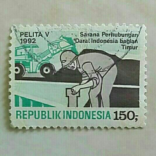 (AD) Indonesian Stamps 1992 Pelita V 150 rupiah Used (1/2) | Shopee ...