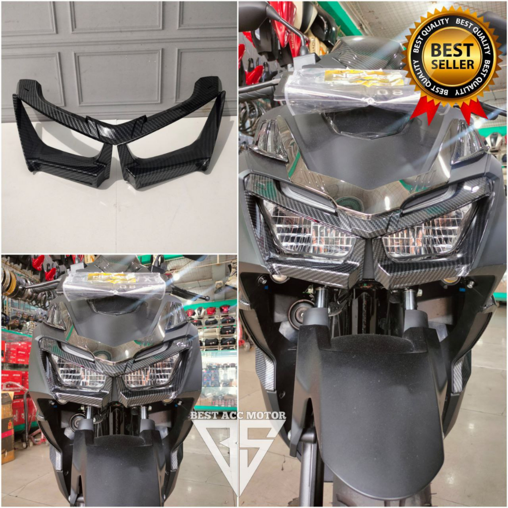 Nemo VARIO 160 CARBON Package LIST Of Headlights And Front Chest LIST VARIO 160 ABS CBS Shopee