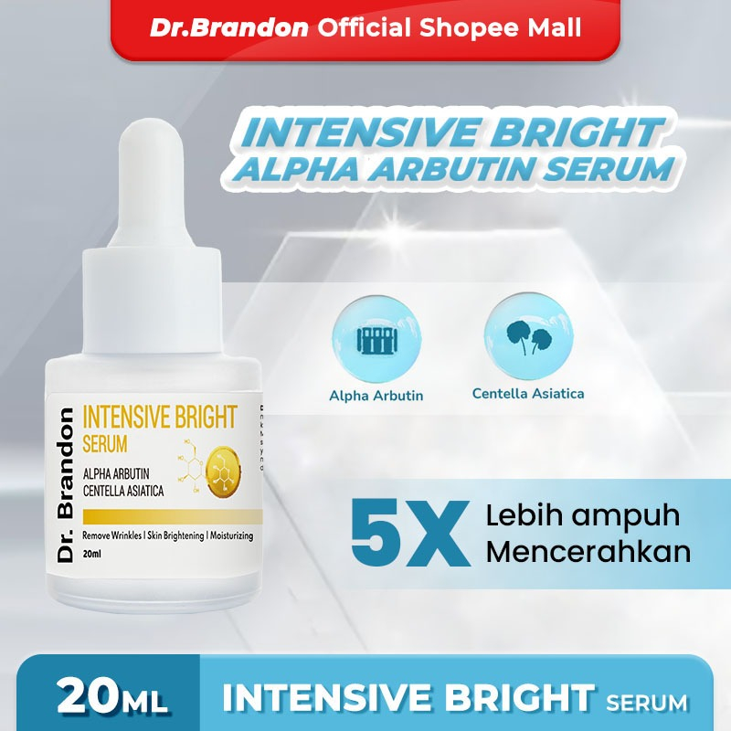 Dr.brandon Intensive Bright Alpha Arbutin+Liquidsla Asiatica Serum ...