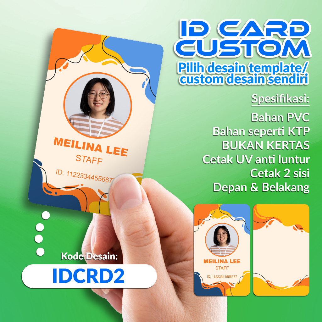 Id CARD/Custom PVC ID CARD PVC CARD Material Not Custom Paper