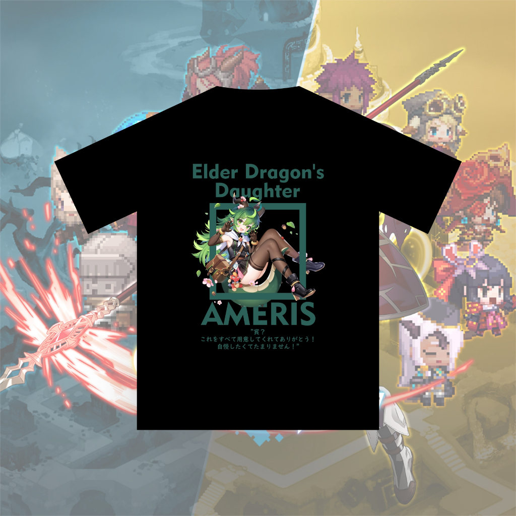 Guardian Tales AMERIS Cotton Combed 30s T-shirt | Shopee Malaysia