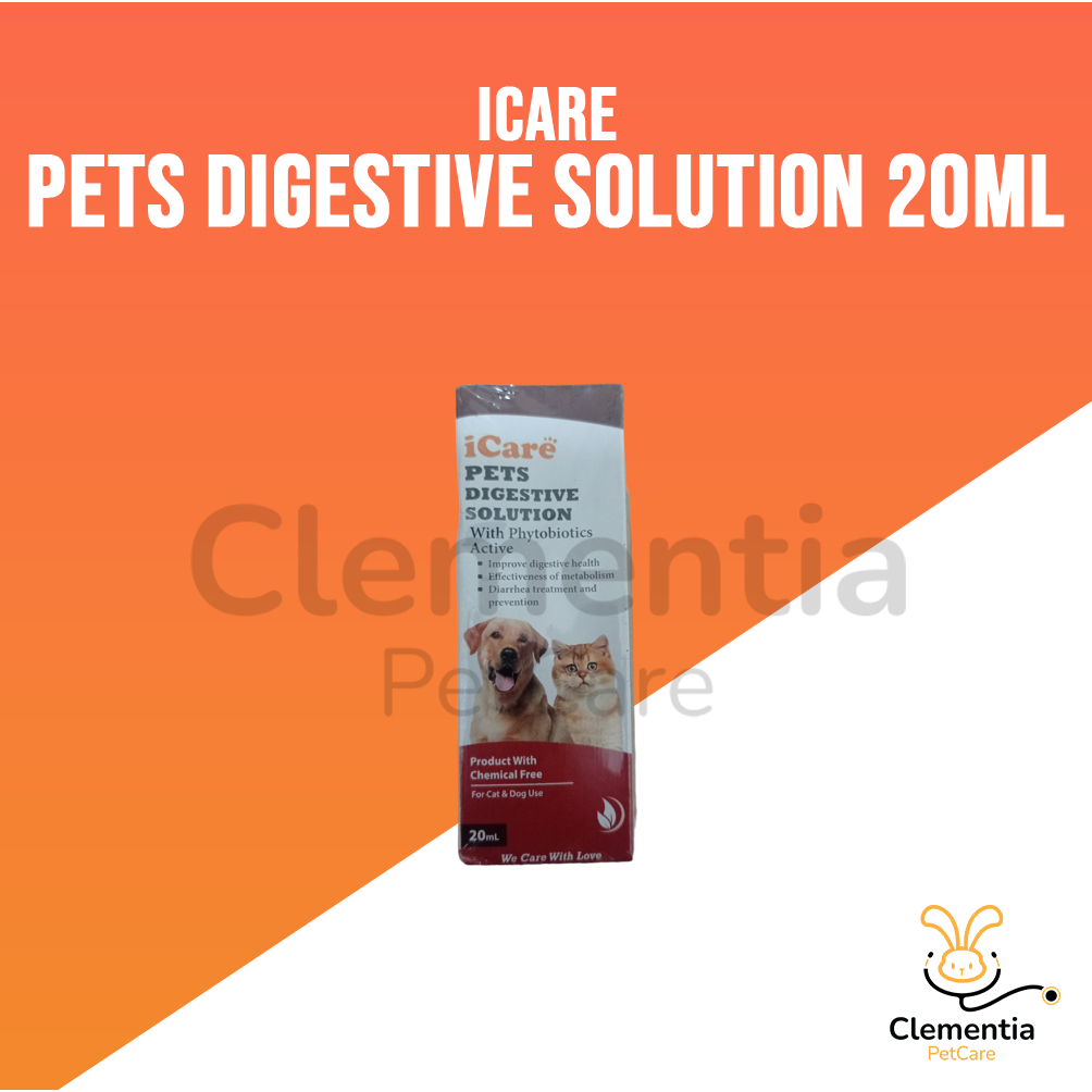 Icare Pets Digestive Gastrointestinal Solution 20ml | Shopee Malaysia