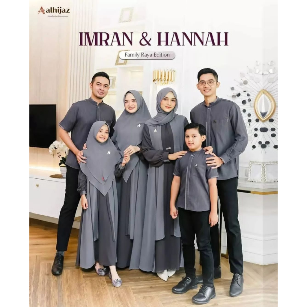 Famset family set imran and hannah series couple sarimbit family Eid ...
