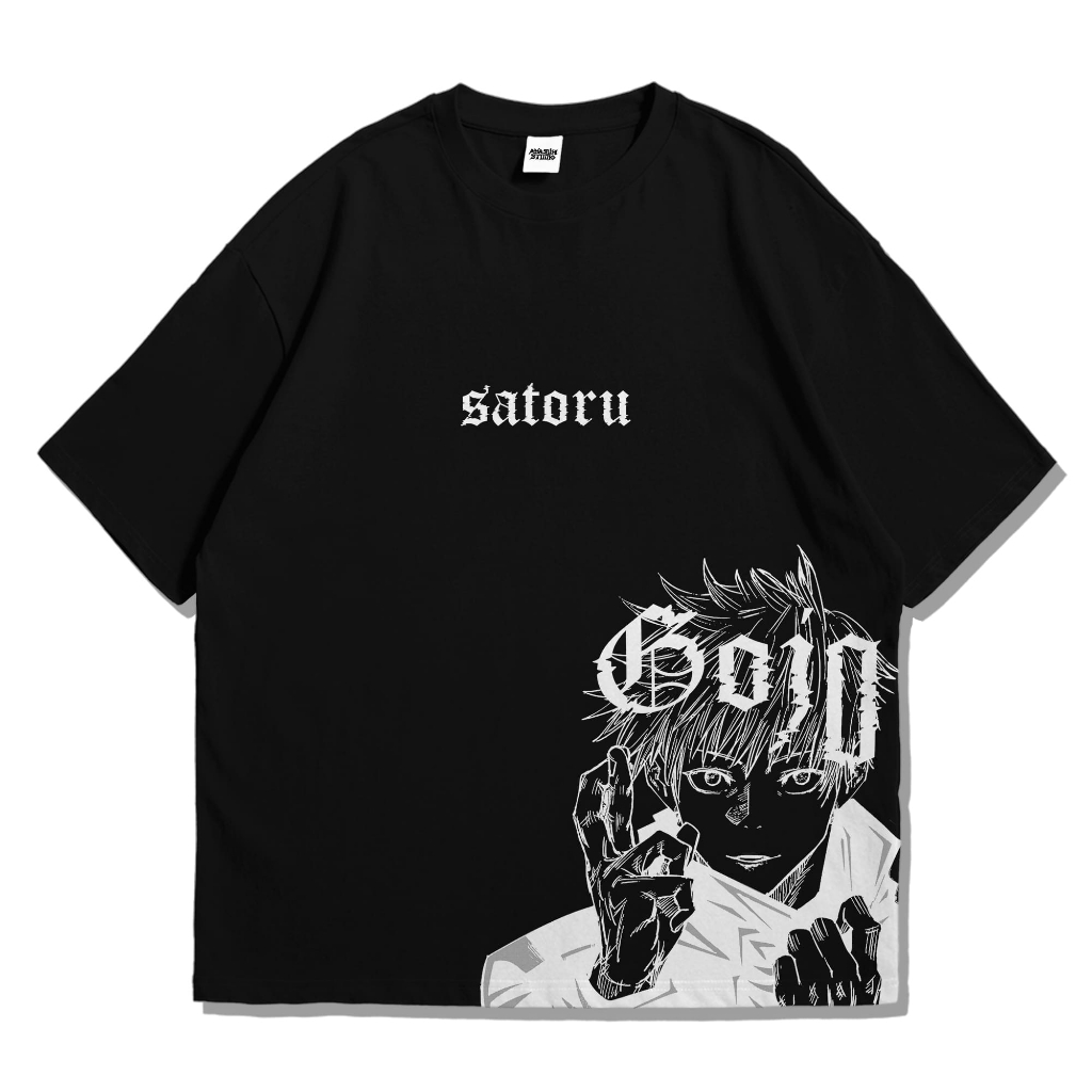 Gojo Satoru Oversized Anime Clothes | Akasuki.studio | Anime T-Shirt ...