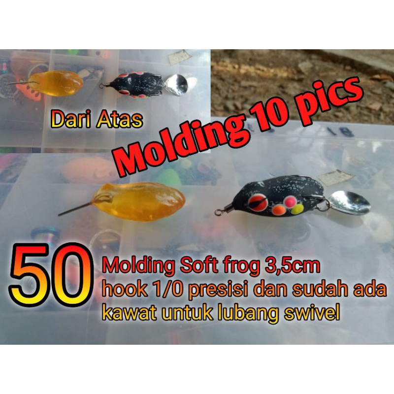 Molding Soft frog 10 pics