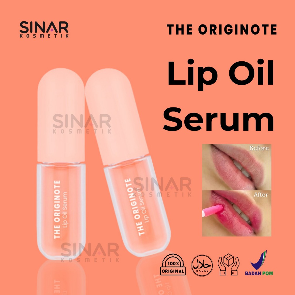 The Originote Lip Oil Serum with Ceramide Vitamin C Lip Treatment Lip