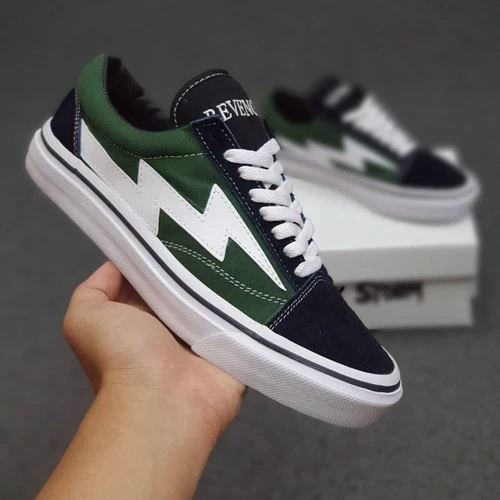 Revenge X STORM OG GREEN ARMY WHITE Shoes IMPORT QUALITY Shopee Malaysia
