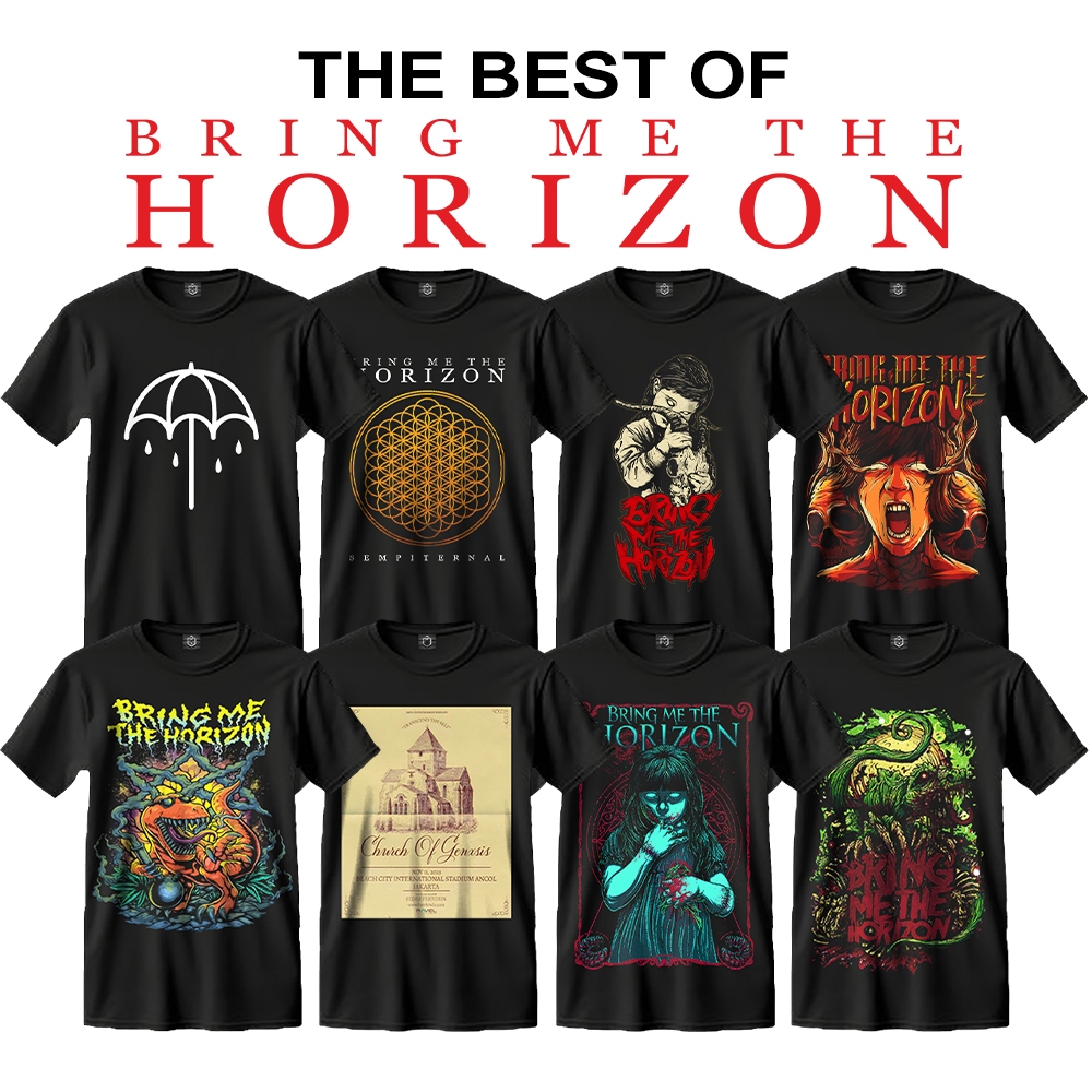 | BMTH Bring Me The Horizon Band Distro T-Shirt Premium 24s Combed ...