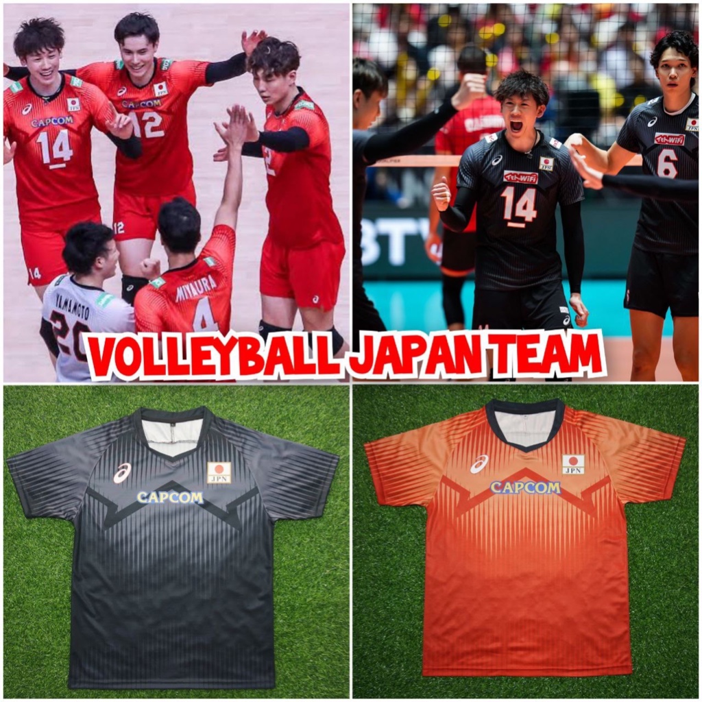Japan Team Volleyball Jersey 2023 | Shopee Malaysia