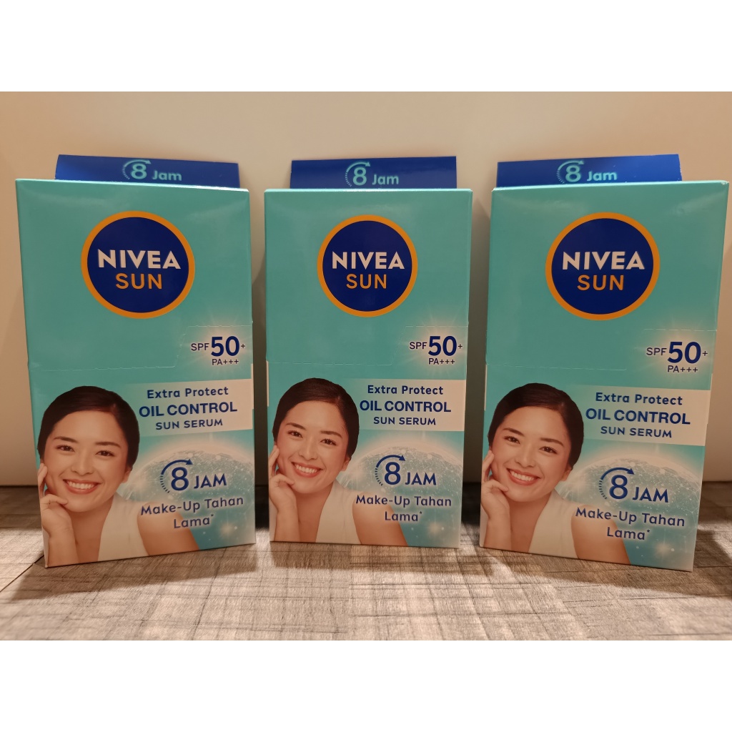 Nivea Sun Serum Extra Protect Oil Control Spf 50 Patravel Packsachet 7ml Shopee Malaysia 3236