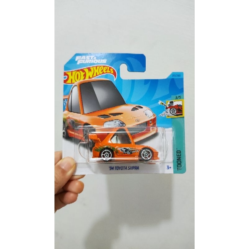 Hotwheels 94 Toyota Supra Tooned | Toyota Supra Short Card | Shopee ...