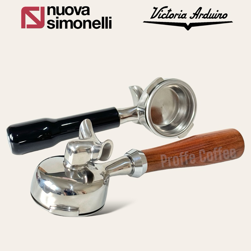 Portafilter Nuova Simonelli Victoria Arduino Double Spout Portafilter