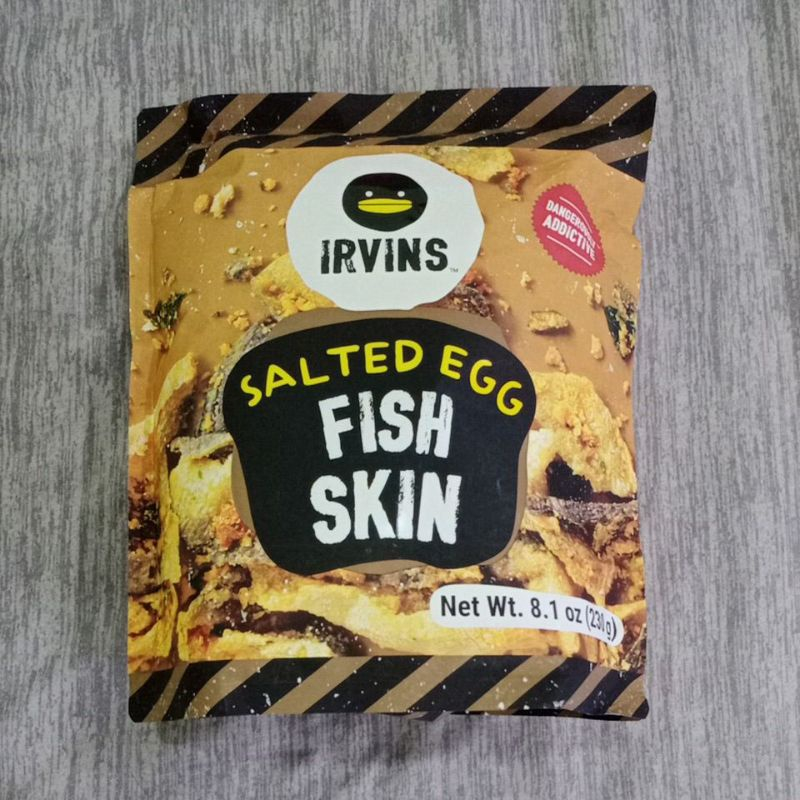 Irvins Salted Egg Fish Skin Ready Gr Singapore Original Singapore