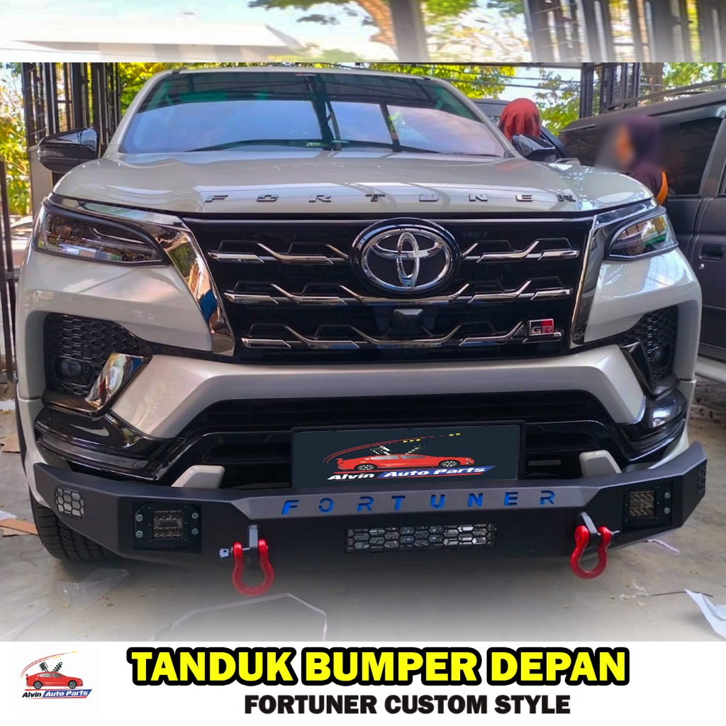 Fortuner GR SPORT 2023 Front BUMPER Horn/FORTUNER CUSTOM STYLE Front ...