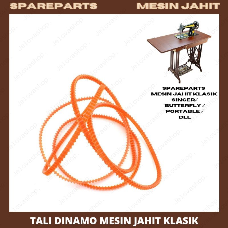 MESIN Singer SEWING MACHINE STRAP/ Butterfly Machine dynamo rope (MK ...
