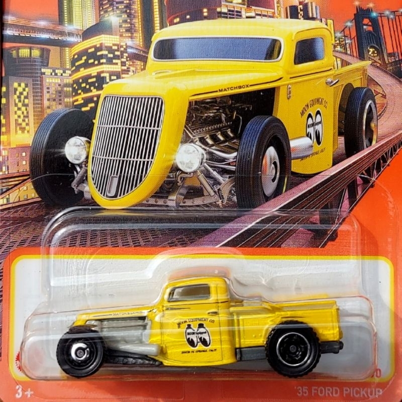 Matchbox '35 Ford Pickup – Rot, Modellauto Im Maßstab 1:64, Serie 85/100