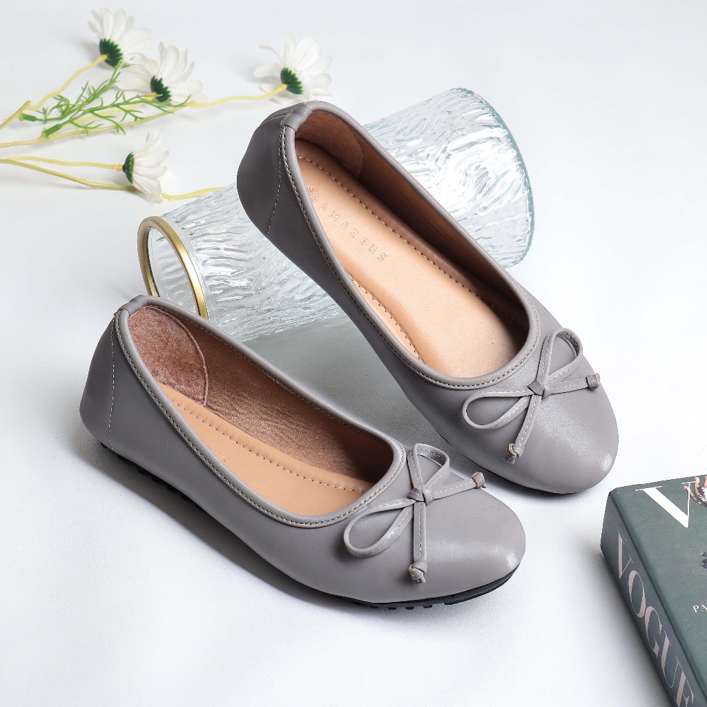 New SONGKLA Women s Ribbon Flat Shoes Shopee Malaysia