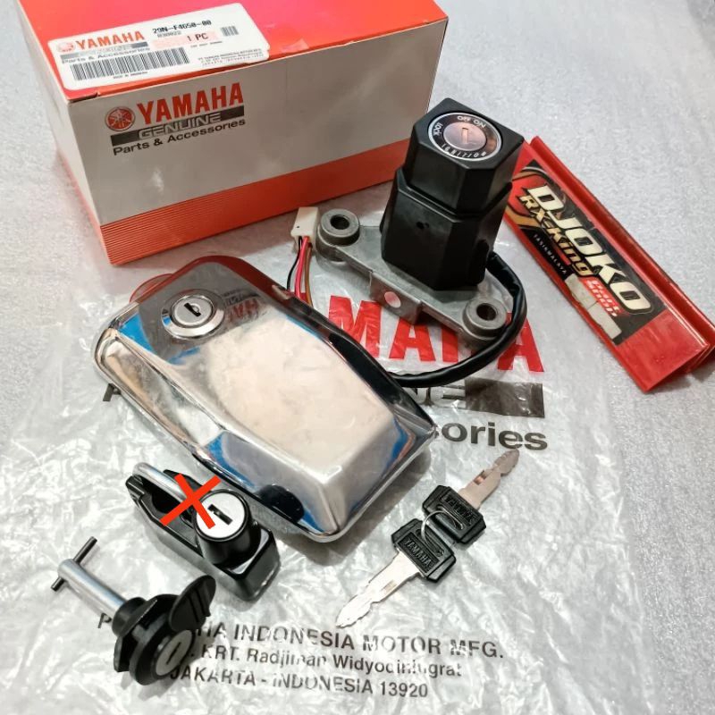 Key SET RX KING OLD 3 IN 1 // ORIGINAL YAMAHA GENUINE PART ( YGP ...