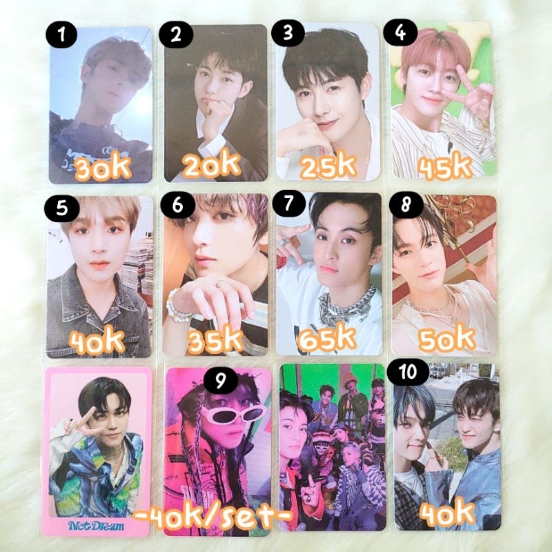 Pc PHOTOCARD RENJUN EXTROVERT BLANC DIVA SG23 BENE SMSTORE HAECHAN WE ...