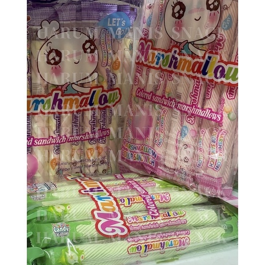 New 3.3 Marshmallow Tambang Color Sandwich Marshmallow pack / pack Long ...