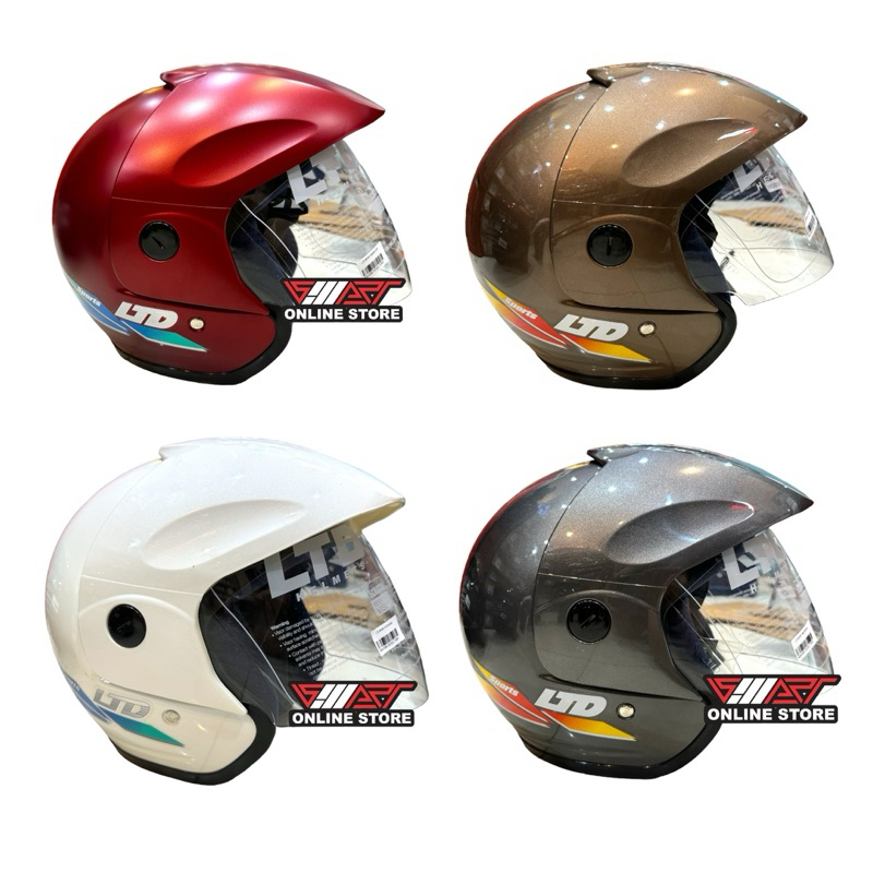 ORIGINAL LTD SPORT HELMET LTD HALF FACE HELMET/ | Shopee Malaysia