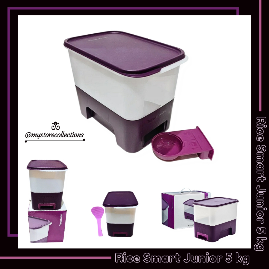 Rice Smart Junior 5 Kg * Indo - Import (Rice Storage Box) Tupwr ...