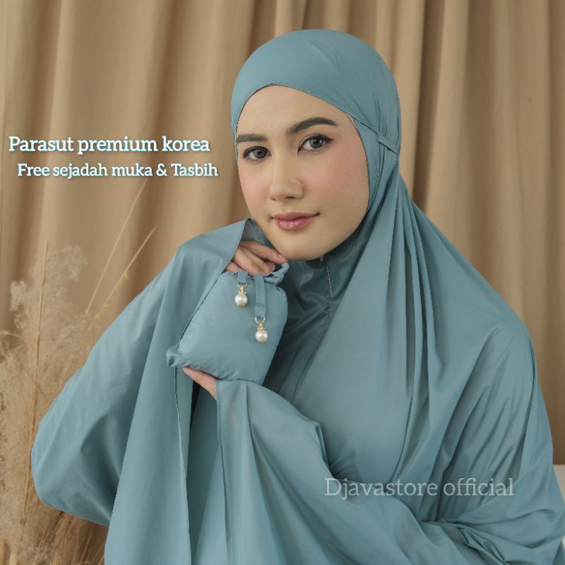 Korean PREMIUM Parachute travel 2in1 Parachute MINI COLORWAY Packaging