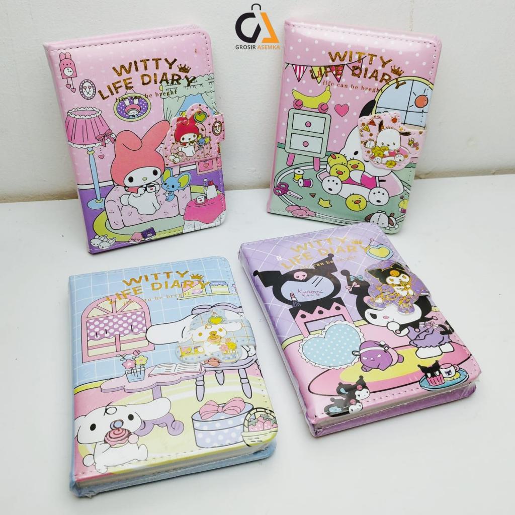 Notebook A6 Sanrio Diary Magnetic Chinese Character Writing Bookmoroll ...