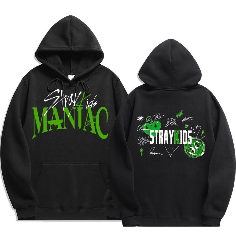 Hoodie Stray Kids Maniac Oversize Concert Kpop Dannisg Felix Seungmin ...