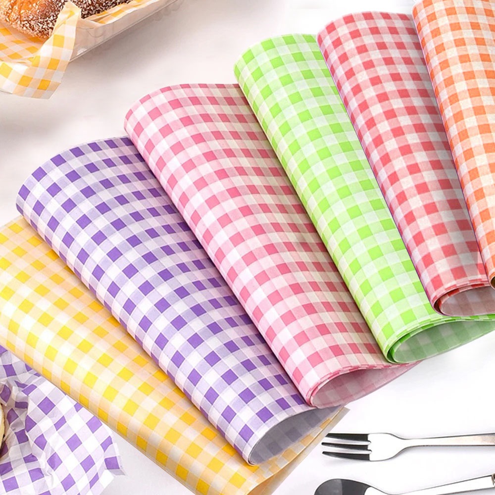 Burger Wrapping Paper Sandwich Kebab (1 Pack 100pcs) Shopee Malaysia