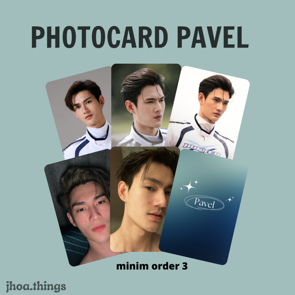 [Blessing] Photocard PAVEL NARET PROMPHAOPUN PHOOM PIT BABE SERIES THAI ...