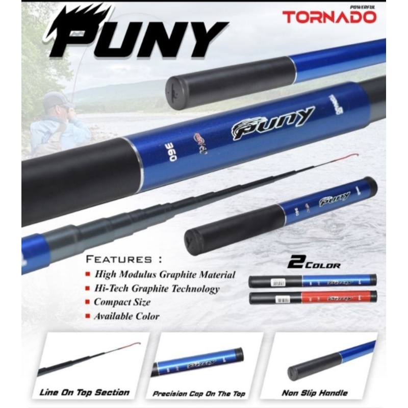 Puny TORNADO Tile Rod Stiff 28cm | Shopee Malaysia