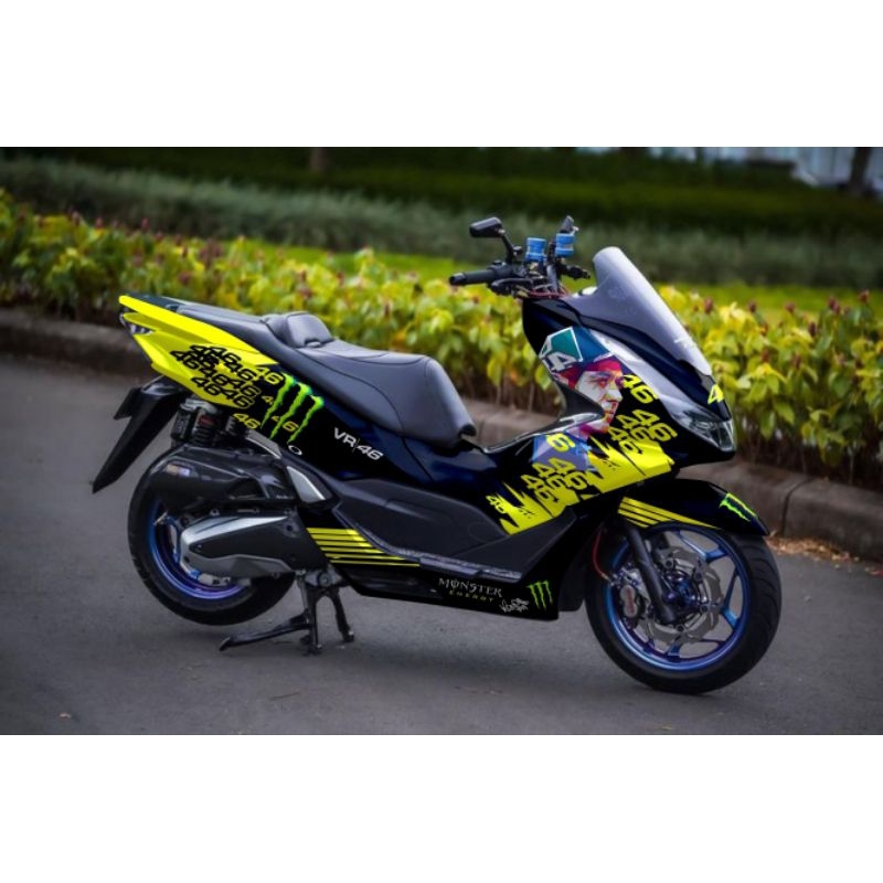 Sticker Decal Full Body Honda Pcx Full Body Striping Variation