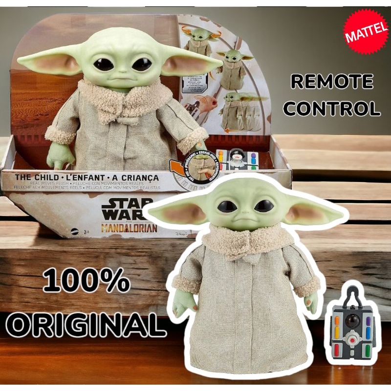 Mattel STAR WARS baby yoda grogu MANDALORIAN THE CHILD ORIGINAL REMOTE